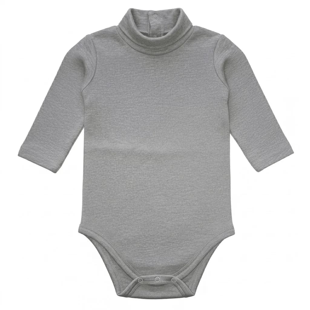 Gyerek body garbós szürke