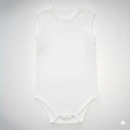 Gyerek body fehér 50–146 méretben pamut gyerekruha