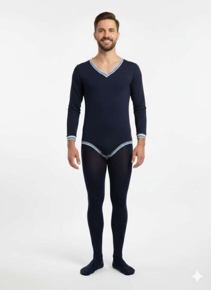 Extrém strapabíró férfi body, kép.