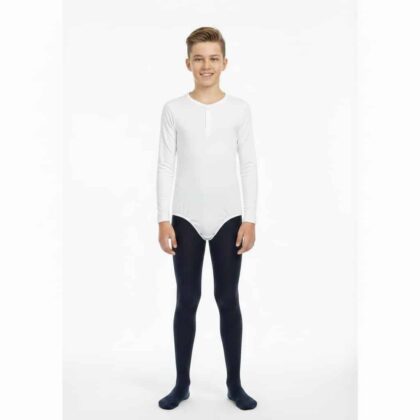 Fehér Fiús Body – hosszú ujjú, kép.