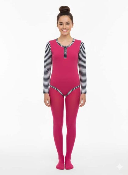 Kamasz Lány Pamut Body, kép.