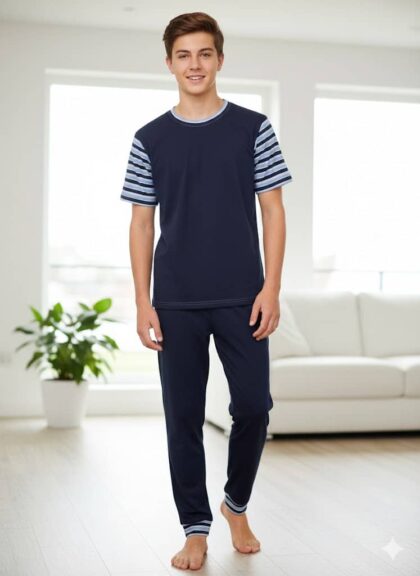 Kamasz fiú pizsama(140-176)