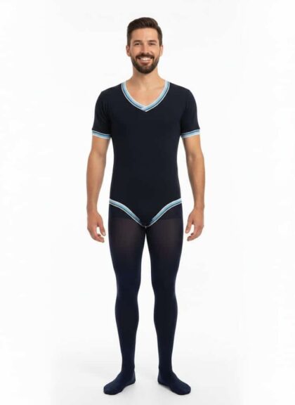 Klasszikus férfi body, termékkép.