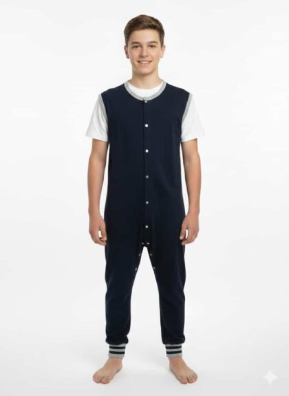 Kényelmes Kamasz Fiú Kezeslábas, kép