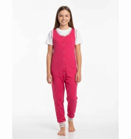 Mozgásbarát Kamasz Lány Kezeslábas, kép