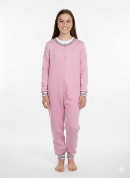 Pamut Kamasz Lány Kezeslábas, kép