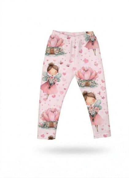 Baba leggings rózsaszín tündéres 44-146