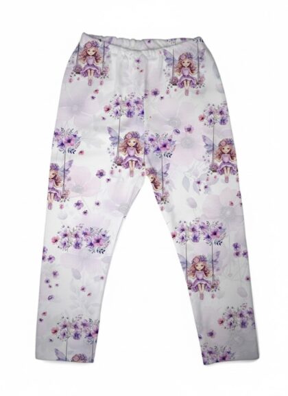 Baba leggings lila tündéres mintával
